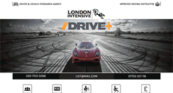 Desktop Screenshot of londonintensivedriving.com